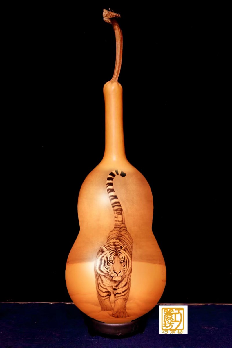 40厘米葫芦烙画2