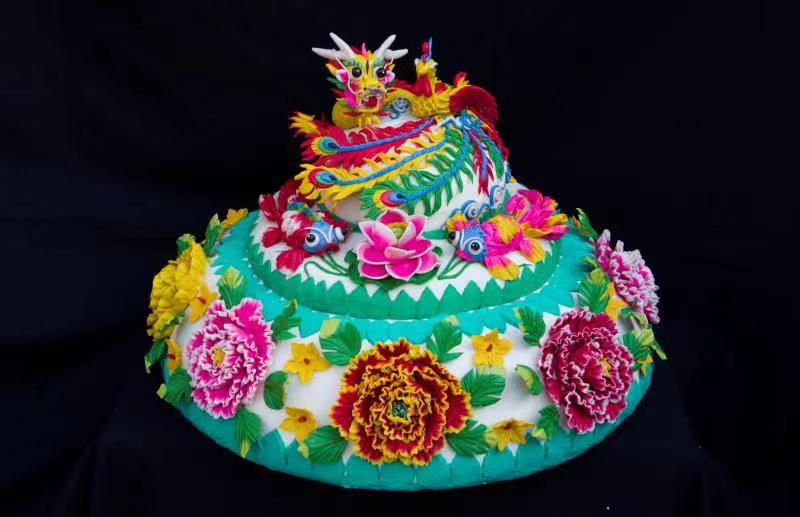 龙凤喜庆花馍1
